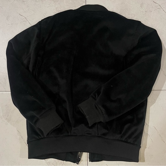 Zara - Boys Size 6 - Velvet Bomber Jacket - Picture 2 of 4